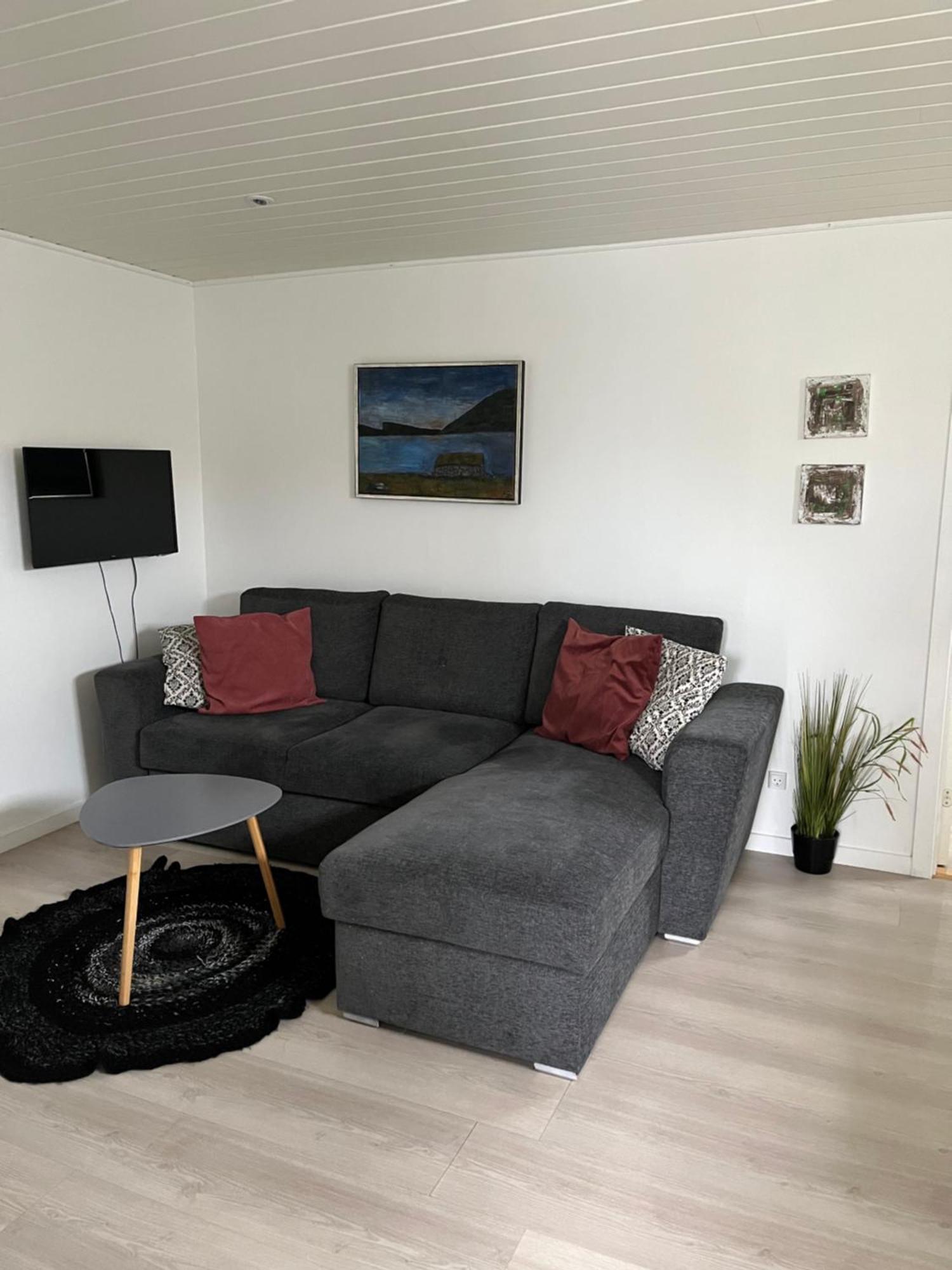 Cosy Groundfloor Apartment Sorvagur Exterior photo
